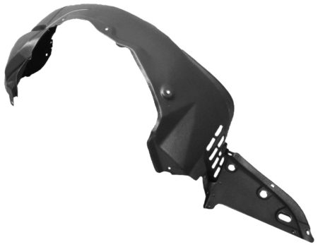 Left Front fender splash shield 2dr coupe; plastic liner - NISSAN ALTIMA 2008-2013