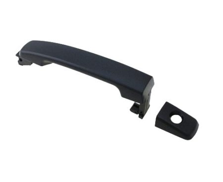 Left Front door handle outer galaxy black; code G10 - NISSAN QUEST 2004-2006