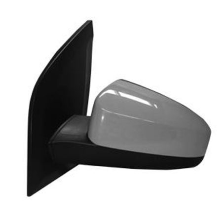 Left Mirror Outside Rear View Black; W/Manual - NISSAN SENTRA 2007-2012