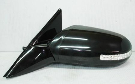 Left Mirror outside rear view Power; Non-Heated; w/Premium Pkg: w/Sport Pkg: w/Memory; w/Signal Lamp - NISSAN MAXIMA 2009-2014