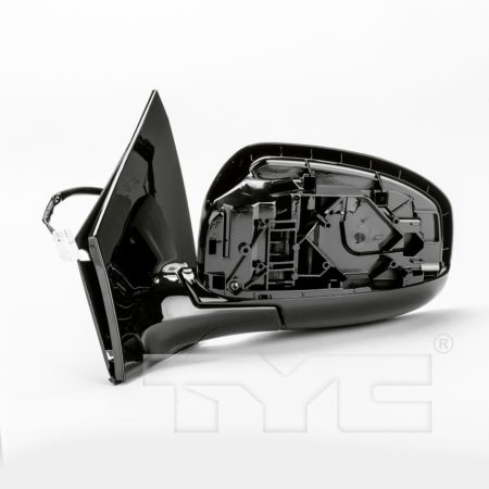 Left Mirror outside rear view Power; Heated; w/Cover; PTM - NISSAN MURANO 2009-2014