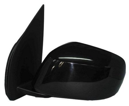 Left Mirror outside rear view Power; Heated; From 11-00; Textured Black - NISSAN PATHFINDER 2000-2004