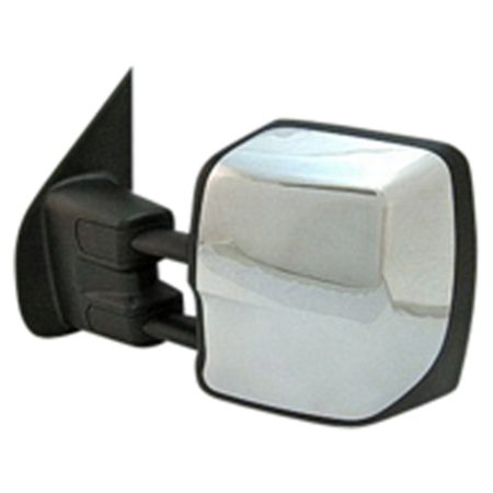Left Mirror outside rear view Power; Heated; w/Towing Pkg; w/Chrome Cap - NISSAN NV2500 2012-2021
