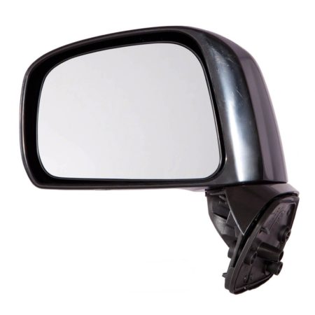 Left Mirror outside rear view BASE; Sedan; Manual; Non-Heated; w/Cover; PTM - NISSAN VERSA 2009-2011