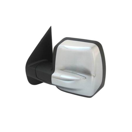 Left Mirror outside rear view SV|SV HIGH ROOF; Power; Heated; w/o Towing Pkg; w/Chrome Cap - NISSAN NV2500 2012-2021