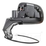 Left Mirror outside rear view S|S PLUS|SL|SV; Power; Non-Heated; w/o Side View Camera; PTM - NISSAN VERSA NOTE 2014-2014