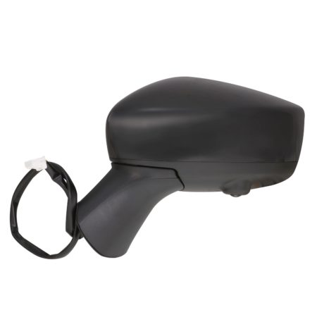 Left Mirror outside rear view S|S PLUS|SL|SV; Heated; w/Side View Camera; w/Covers; PTM - NISSAN VERSA NOTE 2015-2017