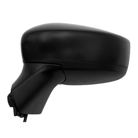 Left Mirror outside rear view S; Manual; Non-Heated; w/Cover; Textured - NISSAN VERSA 2020-2021