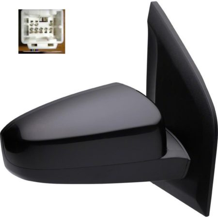 Right Mirror Outside Rear View W/Power; Non-Heated - NISSAN SENTRA 2007-2012
