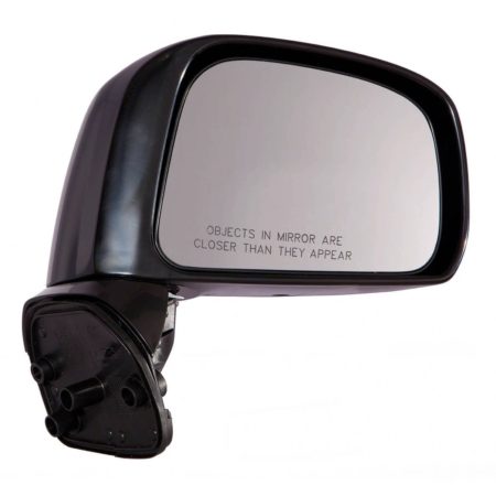 Right Mirror outside rear view BASE; Sedan; Manual; Non-Heated; w/Cover; PTM - NISSAN VERSA 2009-2011