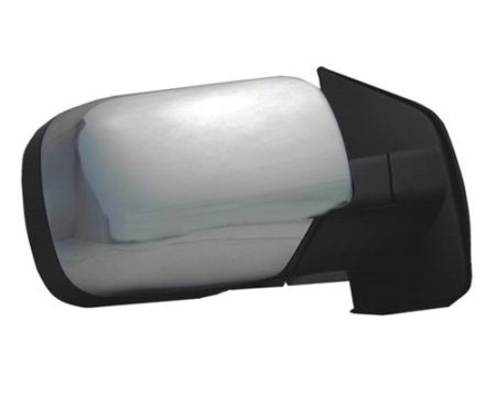 Right Mirror outside rear view SV; w/o Towing Pkg; Chrome - NISSAN TITAN 2011-2015