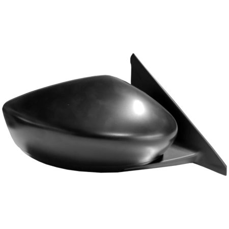 Right Mirror outside rear view S; Non-Heated; w/Cover; Textured Black - NISSAN KICKS 2018-2019