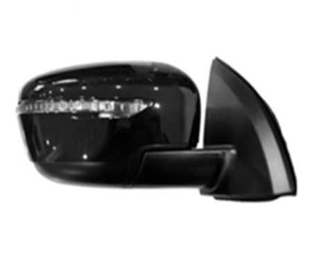 Right Mirror outside rear view Heated; w/Signal Lamp; w/o Side View Camera; w/Cover; PTM - NISSAN QASHQAI 2017-2021