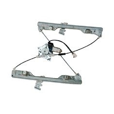 Left Front door glass regulator Power; w/Motor; From 10-01 - NISSAN ALTIMA 2002-2006