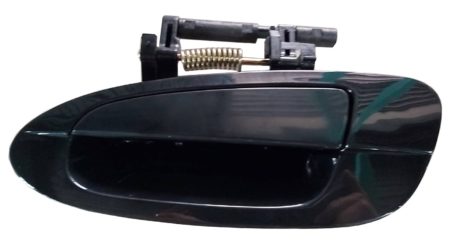 Left Rear door handle outer Super Black (Code KH3) - NISSAN ALTIMA 2002-2006
