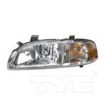 Left Headlamp assy composite all - NISSAN SENTRA 2000-2001