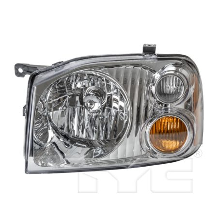 Left Headlamp assy composite XE; w/aluminized bezel - NISSAN FRONTIER 2001-2004