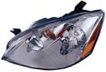 Left Headlamp assy composite includes park/signal lamps; w/HID - NISSAN ALTIMA 2002-2004