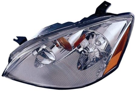 Left Headlamp assy composite includes park/signal lamps; w/HID - NISSAN ALTIMA 2002-2004
