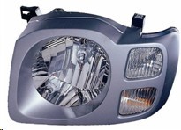 Left Headlamp assy composite SE - NISSAN XTERRA 2002-2004