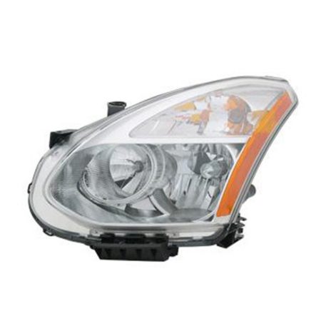 Left Headlamp assy composite Halogen - NISSAN ROGUE 2008-2008