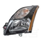 Left Headlamp assy composite SR 2.0L/2.5L - NISSAN SENTRA 2010-2012