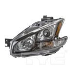 Left Headlamp assy composite 3.5 SV; Xenon; w/Sport Pkg - NISSAN MAXIMA 2011-2014