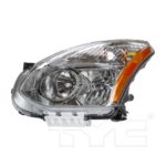 Left Headlamp assy composite Halogen - NISSAN ROGUE 2013-2013