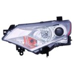 Left Headlamp assy composite Halogen; To 4-12 - NISSAN QUEST 2012-2012