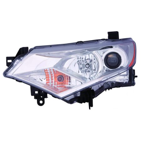 Left Headlamp assy composite Halogen; From 4-12 - NISSAN QUEST 2012-2017