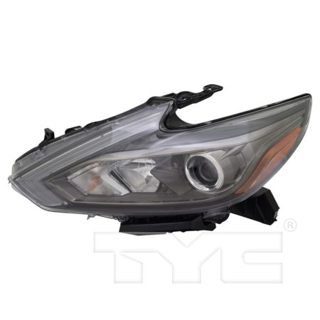Left Headlamp assy composite Sedan; Halogen; w/o LED DRL; w/o Smoke Lens - NISSAN ALTIMA 2016-2018