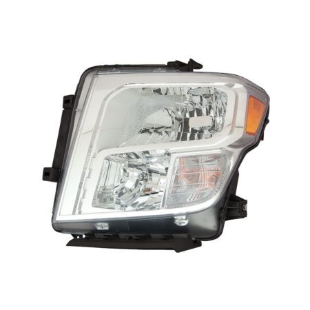 Left Headlamp assy composite Halogen - NISSAN TITAN XD 2016-2019