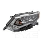 Left Headlamp assy composite LED CAPA - NISSAN ROGUE 2017-2018