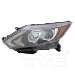 Left Headlamp assy composite Halogen CAPA - NISSAN ROGUE SPORT 2017-2019