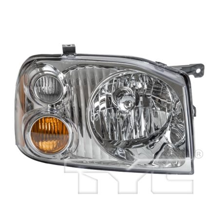 Right Headlamp assy composite XE; w/aluminized bezel - NISSAN FRONTIER 2001-2004