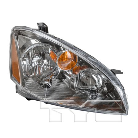Right Headlamp assy composite includes park/signal lamps; w/o HID - NISSAN ALTIMA 2002-2004