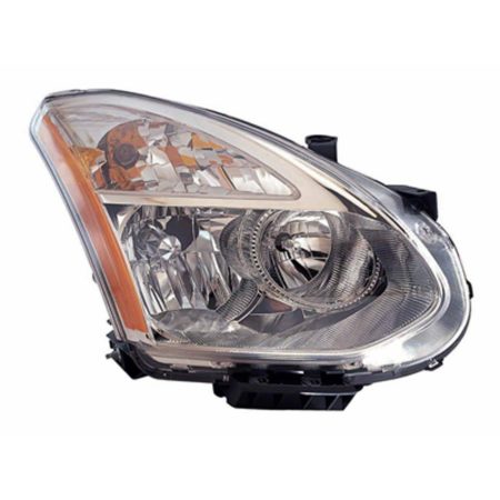Right Headlamp assy composite Halogen - NISSAN ROGUE 2009-2010