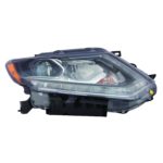 Right Headlamp assy composite LED CAPA - NISSAN ROGUE 2014-2016