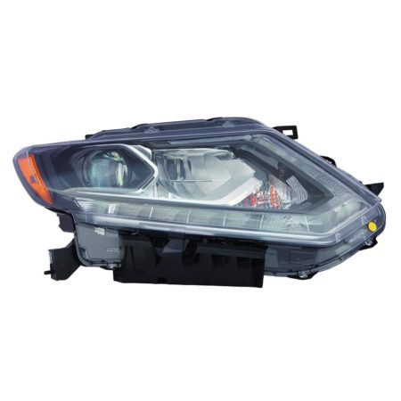Right Headlamp assy composite LED - NISSAN ROGUE 2014-2016