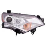 Right Headlamp assy composite Halogen; To 4-12 - NISSAN QUEST 2012-2012
