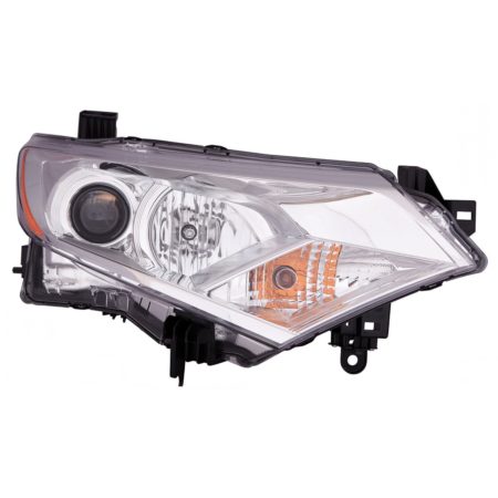 Right Headlamp assy composite Halogen; From 4-12 - NISSAN QUEST 2012-2017
