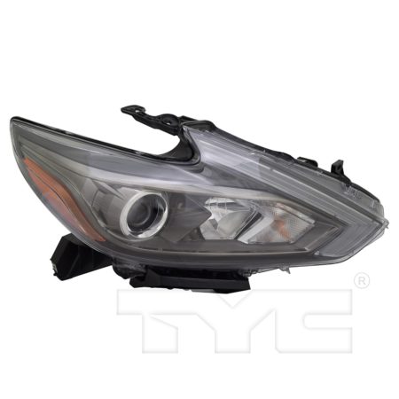Right Headlamp assy composite Sedan; Halogen; w/o LED DRL; w/o Smoke Lens - NISSAN ALTIMA 2016-2018