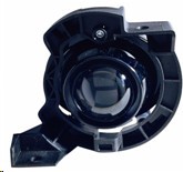 Left Fog lamp assy SE-R model; factory installed - NISSAN ALTIMA 2006-2006