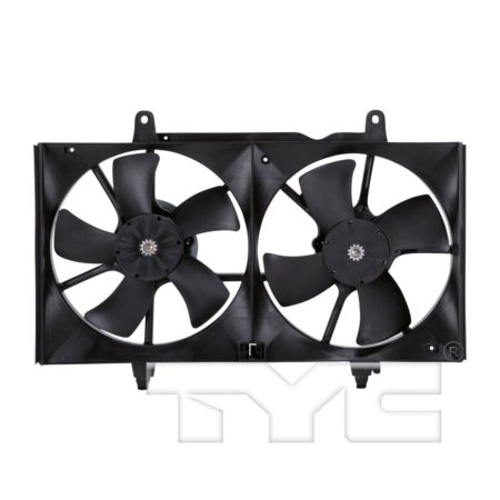 Radiator cooling fan assy includes both fan assemblies; w/2.5L engine - NISSAN ALTIMA 2002-2006