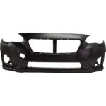 Front bumper cover w/Textured Lower; prime - SUBARU CROSSTREK 2018-2020