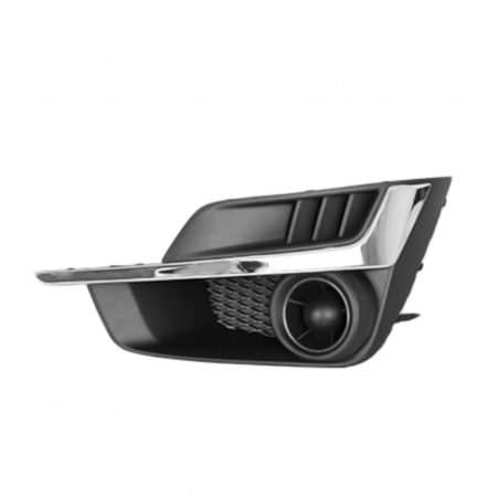Left Front bumper insert Fog Lamp Opening Cover; w/o Fog Lamps; w/Chrome Mldg - SUBARU IMPREZA 2015-2016