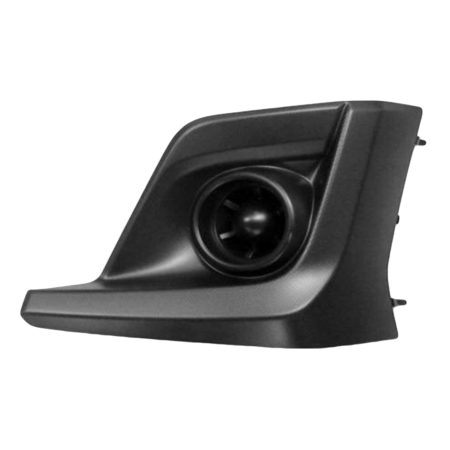 Left Front bumper insert Fog Lamp Opening Cover; w/o Fog Lamp; From 6-17; Textured Black - SUBARU CROSSTREK 2018-2020