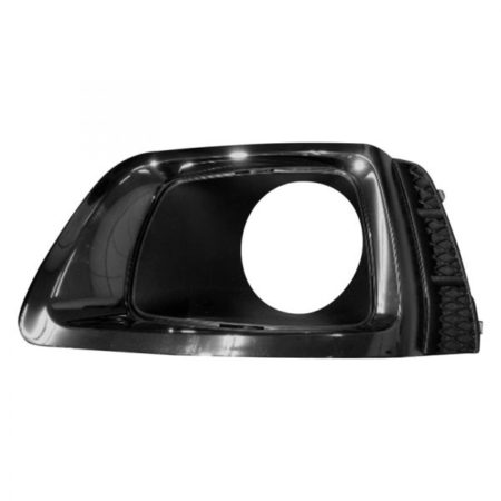 Right Front bumper insert 2.0L; Fog Lamp Bezel; w/Fog Lamps - SUBARU FORESTER 2014-2018