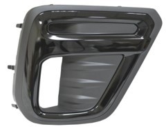 Right Front bumper insert SPORT; Fog Lamp Bezel; w/LED Fog Lamps; Black Trim - SUBARU FORESTER 2019-2019