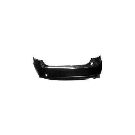 Rear bumper cover Sedan; w/o Object Sensors; w/Textured Lower; prime - SUBARU IMPREZA 2017-2022